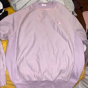 Purple champion sweatshirt